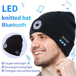 Cappello Bluetooth 5.0 con illuminazione LED per pesca notturna