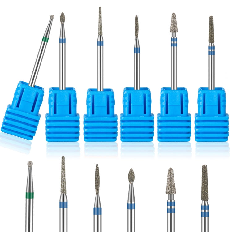 Set 3 teste abrasive in acciaio inox per manicure e pedicure - immagine 5