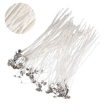 Set 2 stoppini per candele in cotone intrecciato da 15 cm - immagine 3