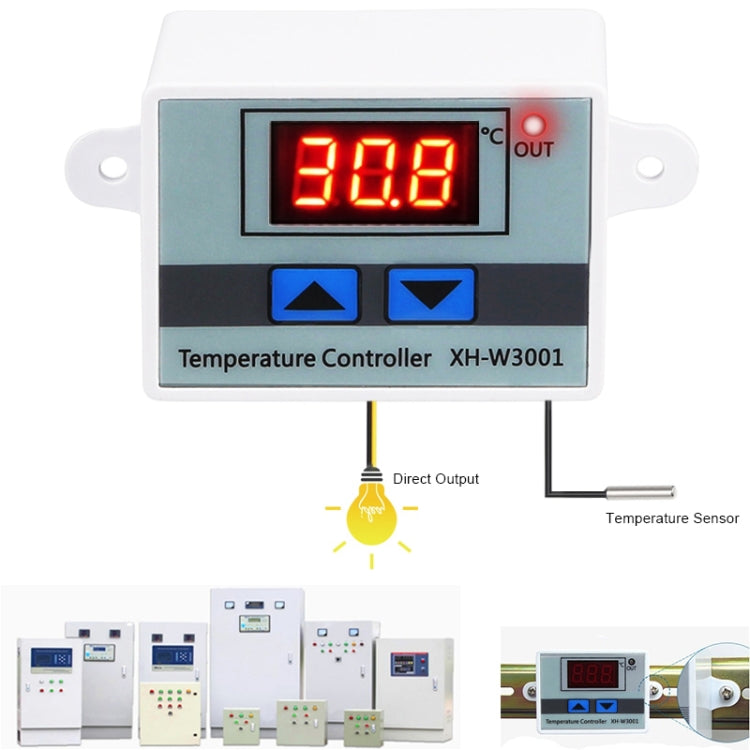 Regolatore temperatura digitale LED XH-W3001 12-220V