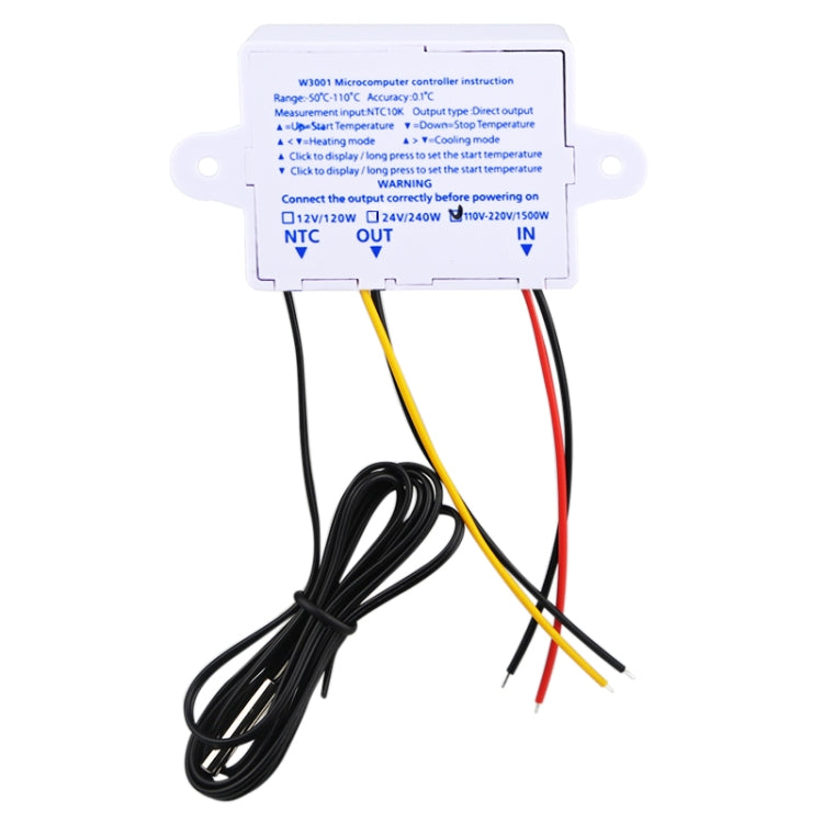 Regolatore temperatura digitale LED XH-W3001 12-220V