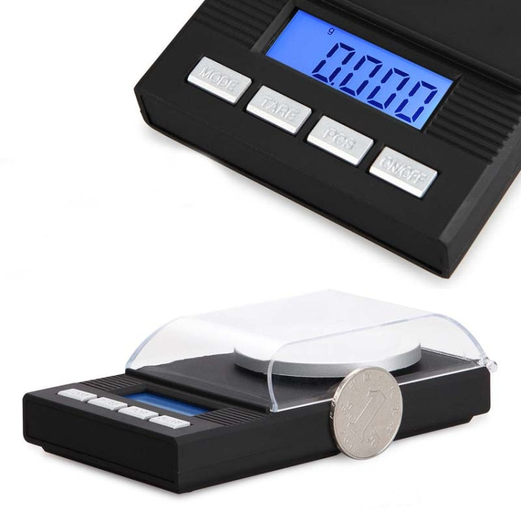Bilancia elettronica portatile precisione 0,001g fino 100g
