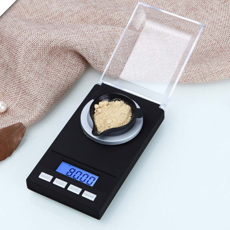 Bilancia elettronica portatile precisione 0,001g fino 100g