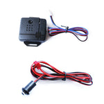 Allarme auto universale 12V con suono e luce e doppio telecomando