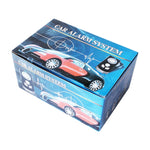 Allarme auto universale 12V con suono e luce e doppio telecomando