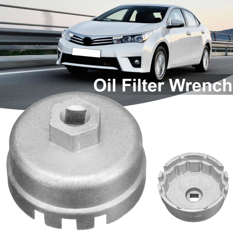 Chiave filtro olio in alluminio 64,5 mm per Toyota Lexus