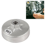 Chiave rimozione filtro olio 74 mm 14 flauto per auto