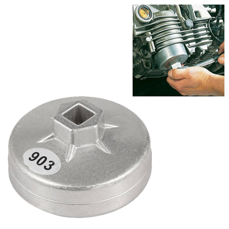 Chiave rimozione filtro olio 74 mm 14 flauto per auto