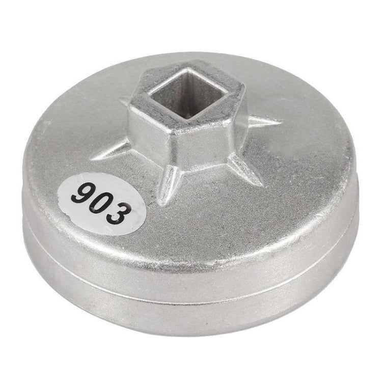 Chiave rimozione filtro olio 74 mm 14 flauto per auto