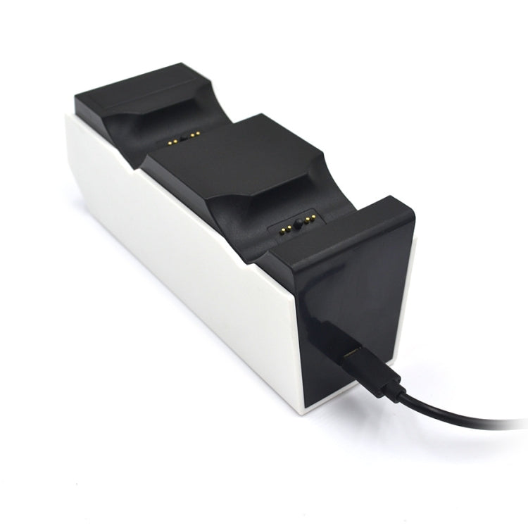 Caricabatterie doppio con maniglie per controller PS5