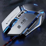 Mouse cablato Inphic PW2 4000 DPI 6 tasti programmabili