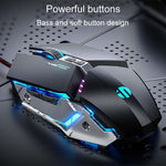 Mouse cablato Inphic PW2 4000 DPI 6 tasti programmabili