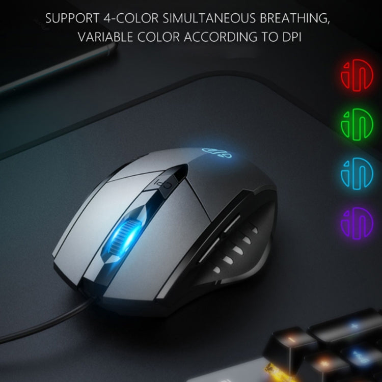 Mouse cablato gaming Inphic PW1 con illuminazione RGB
