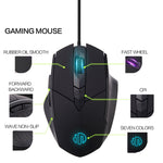 Mouse cablato gaming Inphic PW1 con illuminazione RGB