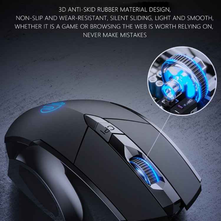 Mouse cablato gaming Inphic PW1 con illuminazione RGB