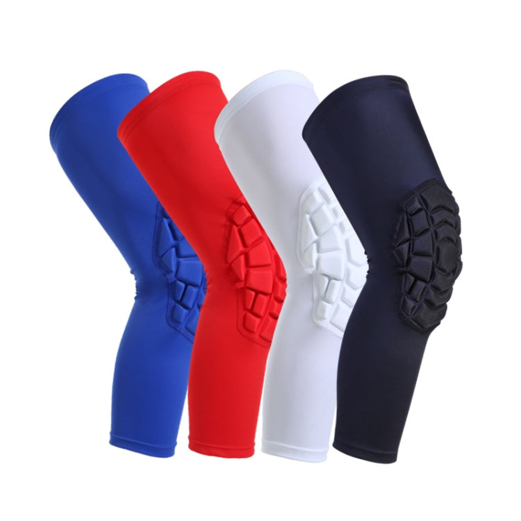 Ginocchiere sportive a nido d'ape in lycra per sport outdoor