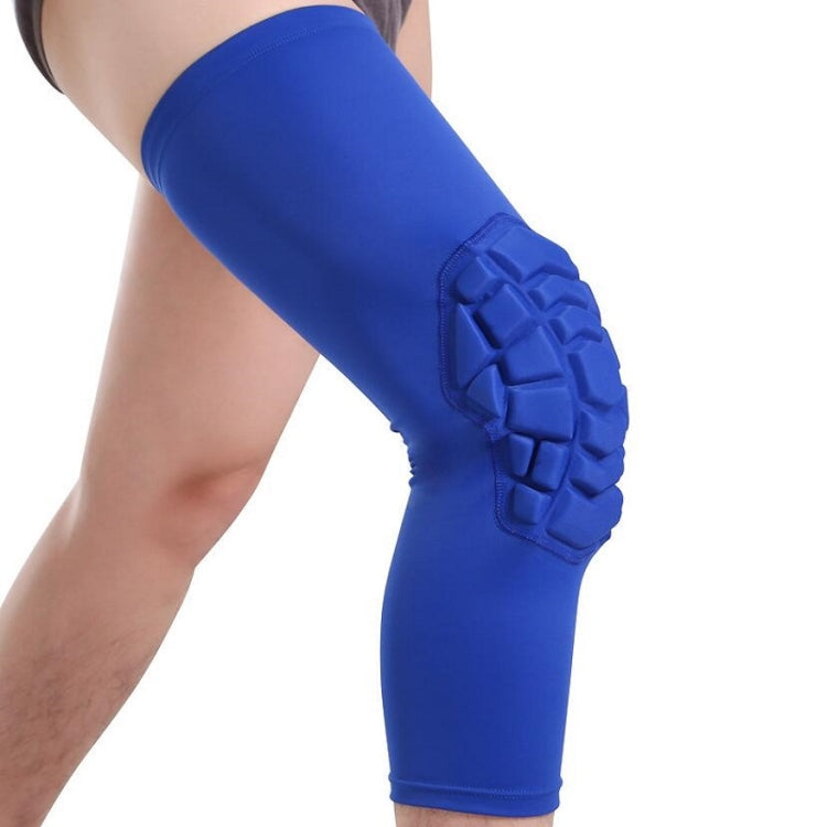 Ginocchiere sportive a nido d'ape in lycra per sport outdoor