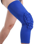 Ginocchiere sportive a nido d'ape in lycra per sport outdoor
