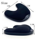 Poggiapolsi in silicone con memory foam e sfere in acciaio