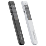 Inphic PL1 Puntatore wireless Penna con telecomando laser Penna a vibrazione PPT per ufficio Proiezione multimediale Penna laser rossa, Battery Black, Battery White, Charging Clack, Charging White