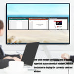 Inphic PL1 Puntatore wireless Penna con telecomando laser Penna a vibrazione PPT per ufficio Proiezione multimediale Penna laser rossa, Battery Black, Battery White, Charging Clack, Charging White
