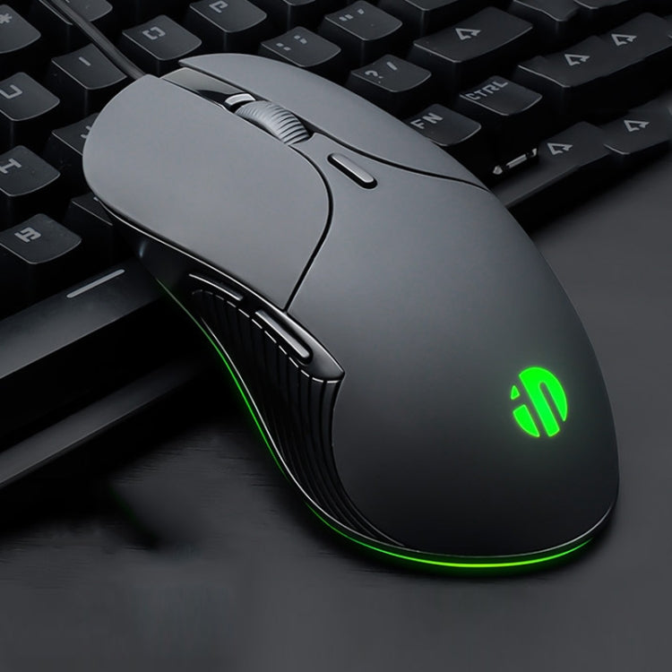 Mouse cablato da gioco Inphic PB1 con macro e luce