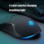 Mouse cablato da gioco Inphic PB1 con macro e luce