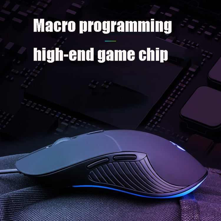 Mouse cablato da gioco Inphic PB1 con macro e luce