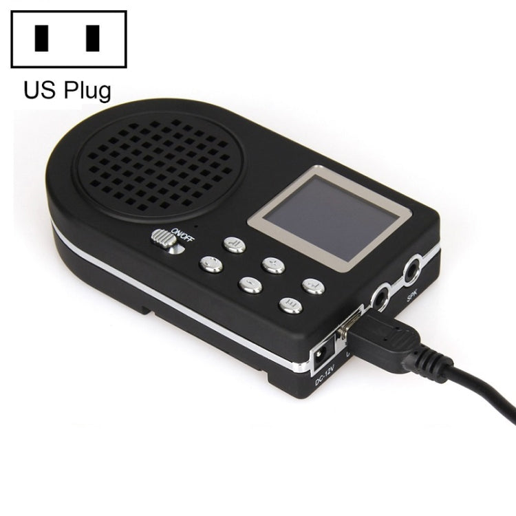 Lettore MP3 per richiamo uccelli da esterno con telecomando wirel