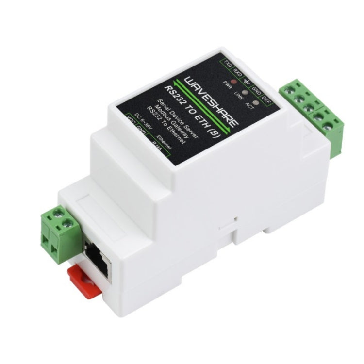 Server seriale industriale Waveshare 23950 RS232 Ethernet