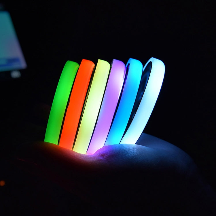 Sottobicchiere luminoso auto con ricarica USB 2 pezzi
