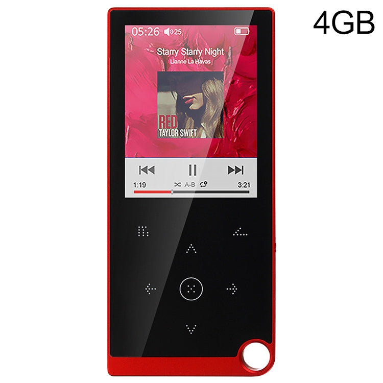 Lettore musicale MP4/MP3 Lossless 2,4" con Bluetooth