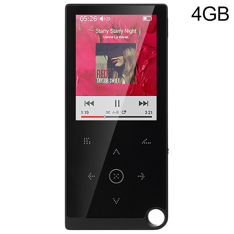 Lettore musicale MP4/MP3 Lossless 2,4" con Bluetooth