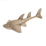 3 ornamenti animali marini in plastica 15cm