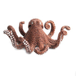 3 ornamenti animali marini in plastica 15cm