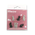 Set 2 Cat Drinks Segna Bicchieri in Silicone 6 pezzi