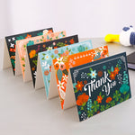 Set 4 Biglietti di Auguri per Natale con Buste 10x15 cm