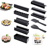 Stampo per sushi 11 in 1 con coltello in plastica HIPS