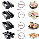 Stampo per sushi 11 in 1 con coltello in plastica HIPS