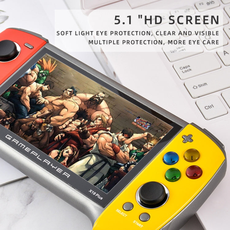 X19 Plus Console di gioco portatile 5,1" 8GB espandibile