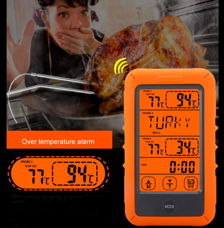 Termometro da cucina wireless a doppio canale TS-TP20