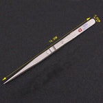 Pinzette antiscivolo in acciaio inox per gioielli 16,3 cm