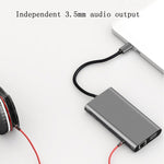 Docking station USB-C 10 in 1 con ricarica rapida PD 65W
