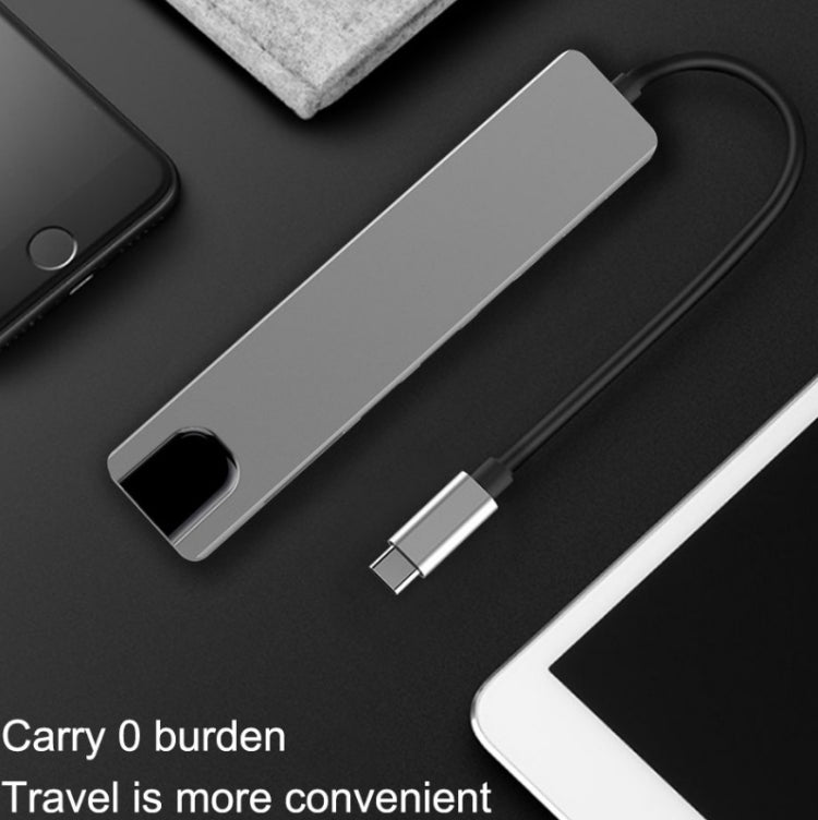 Docking Station Hub 8 in 1 USB-C 87W con HDMI e RJ45