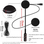 Auricolare Bluetooth 5.0 MH01 per casco con risposta automatica - immagine 3