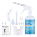 Set per pulizia cerume con 5 teste di lavaggio