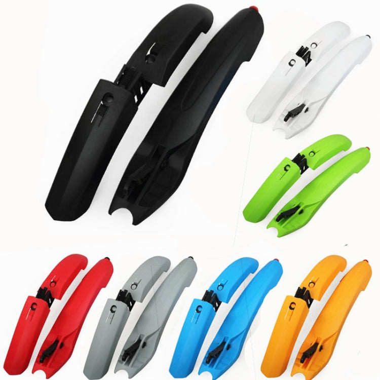 Parafango bicicletta con fanali LED per mountain bike 26 pollici