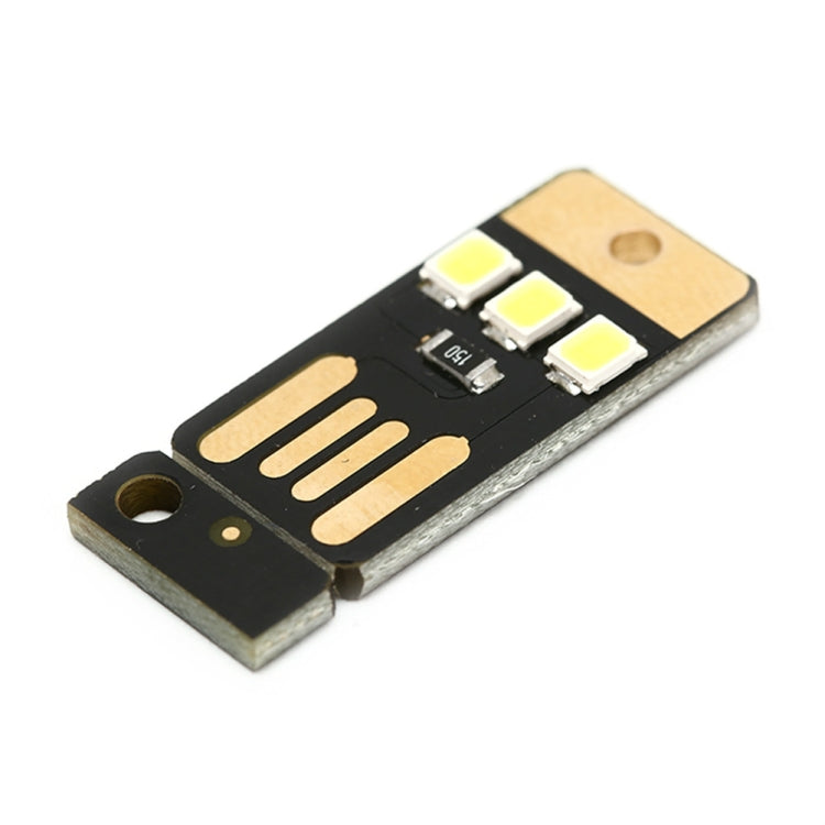 Luce notturna LED portachiavi USB mini pocket 10 pezzi