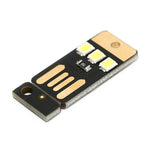 Luce notturna LED portachiavi USB mini pocket 10 pezzi