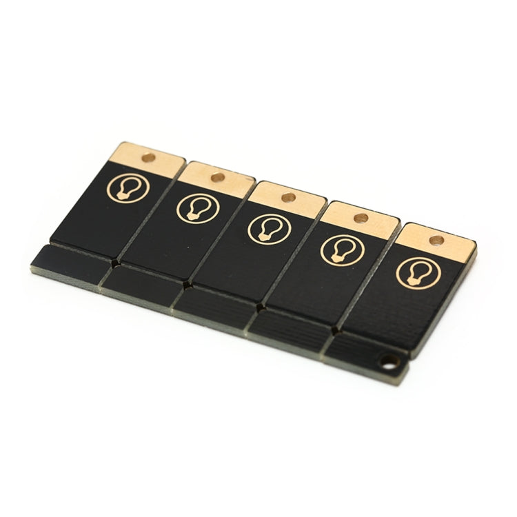 Luce notturna LED portachiavi USB mini pocket 10 pezzi